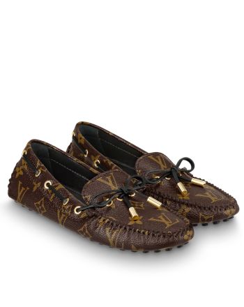 Louis Vuitton Women's Gloria Flat Loafer Brown