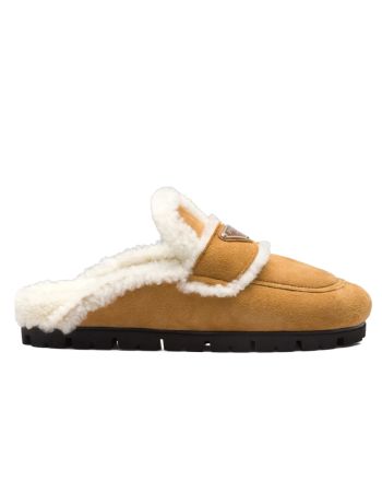 Prada Women's Shearling Slippers 1S711M