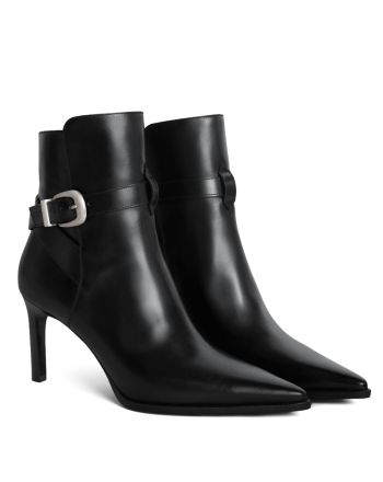 Celine Women's Verneuil Jodphur Boot In Calfskin Black