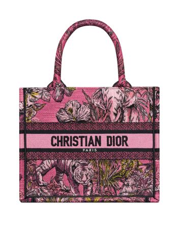 Christian Dior Small Dior Book Tote Peachblow