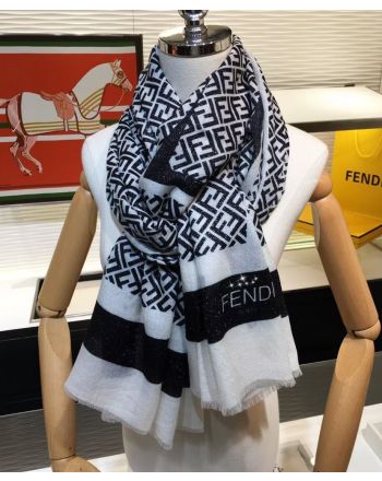 Fendi Women's FF Print Long Scarf