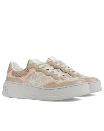 Gucci Unisex GG Sneaker Cream