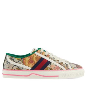 Gucci Unisex Tennis 1977 sneaker 731950 Coffee